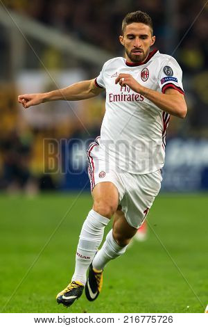 Uefa Europa League Game Between Aek Fc Vs Ac Milan