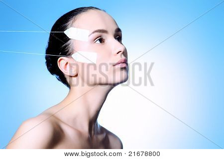 Bellezza della pelle femminile terapeutiche juvenation.