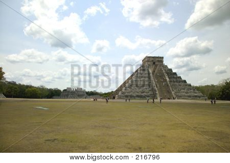 멕시코에서 Chichem Itza 복잡 한