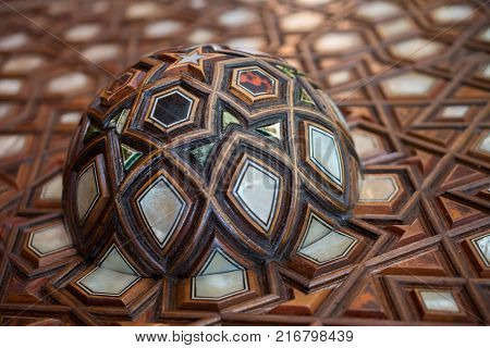 Ottoman Art Example Of Mother Of Pearl Inlays