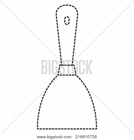 Spatula Tool Isolated Icon Vector Illustration Design
