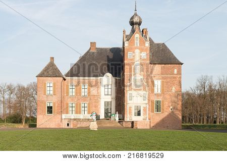 Castle in the middle of the Netherlands.