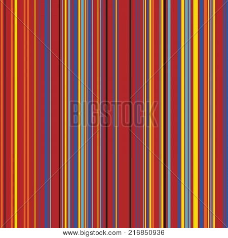 Retro Color Straight Vertical Variable Width Stripes, Color Lines Pattern, Vertically Seamless Pattern, Straight Parallel Vertical Lines, Fashion Geometric Color Random Lines