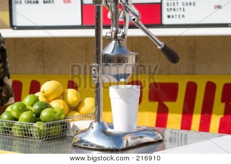 Zitronen-Presse