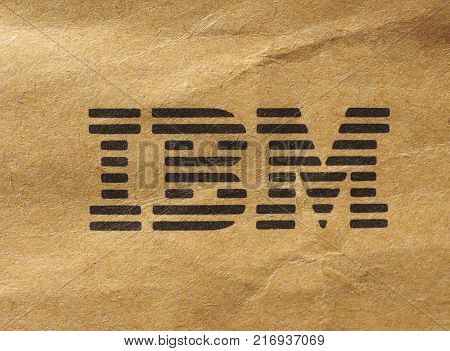 Ibm Logo In New York