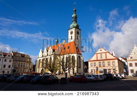 Church Of Transfiguration Of Jesus In Tabor, Czech Republic