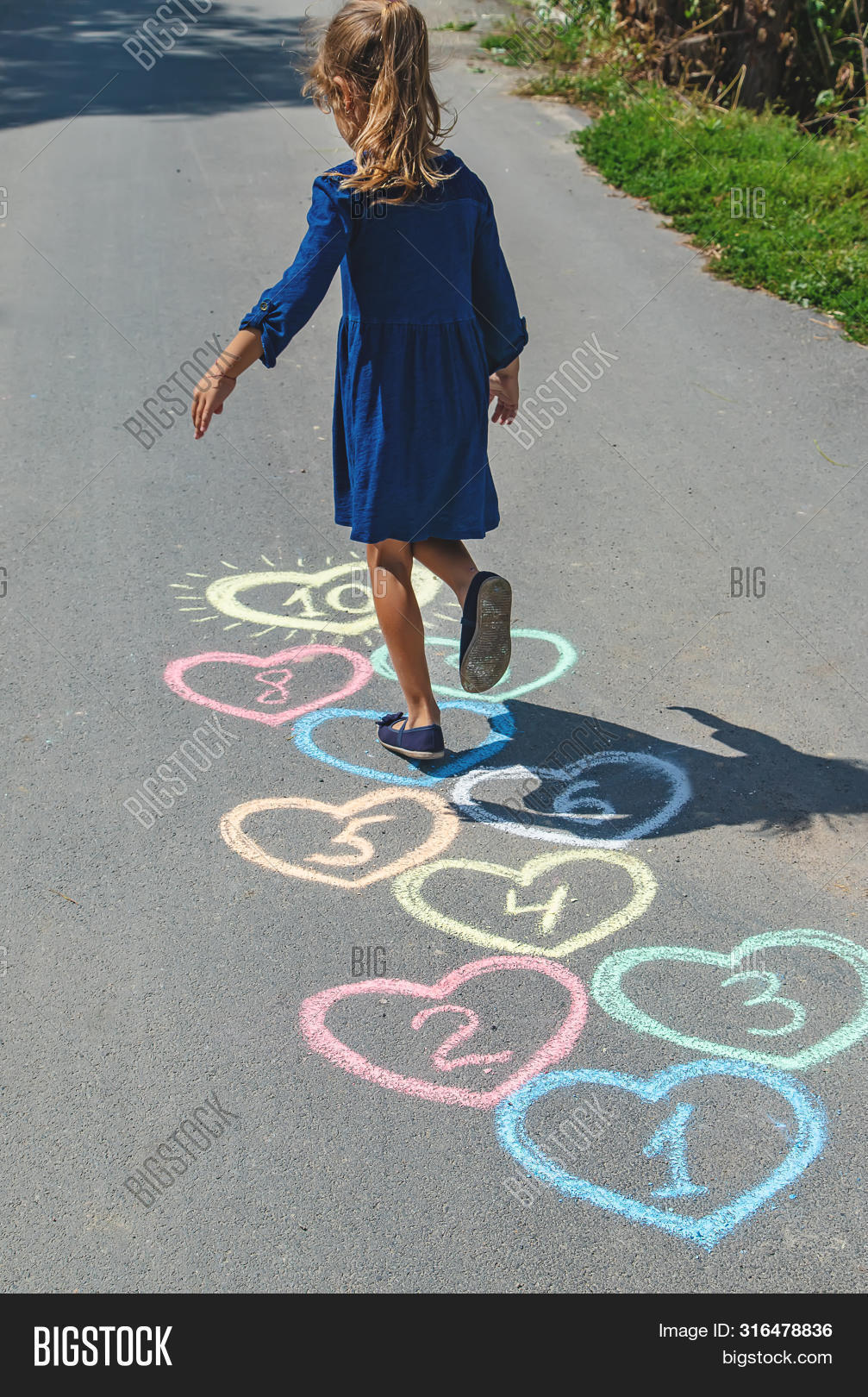 Children's Hopscotch Image & Photo (Free Trial) Bigstock