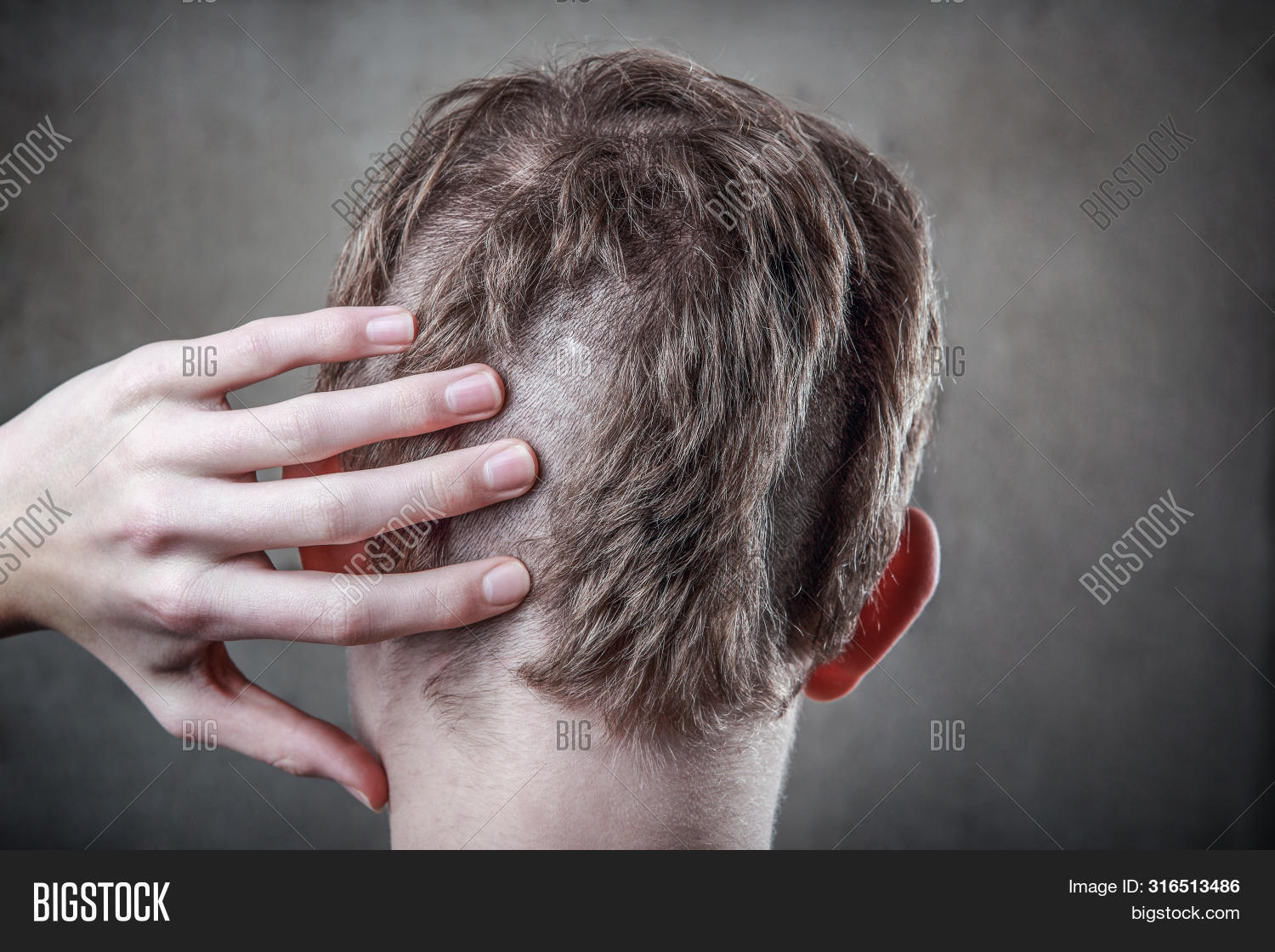 Teen Bad Haircut Back Image and Photo