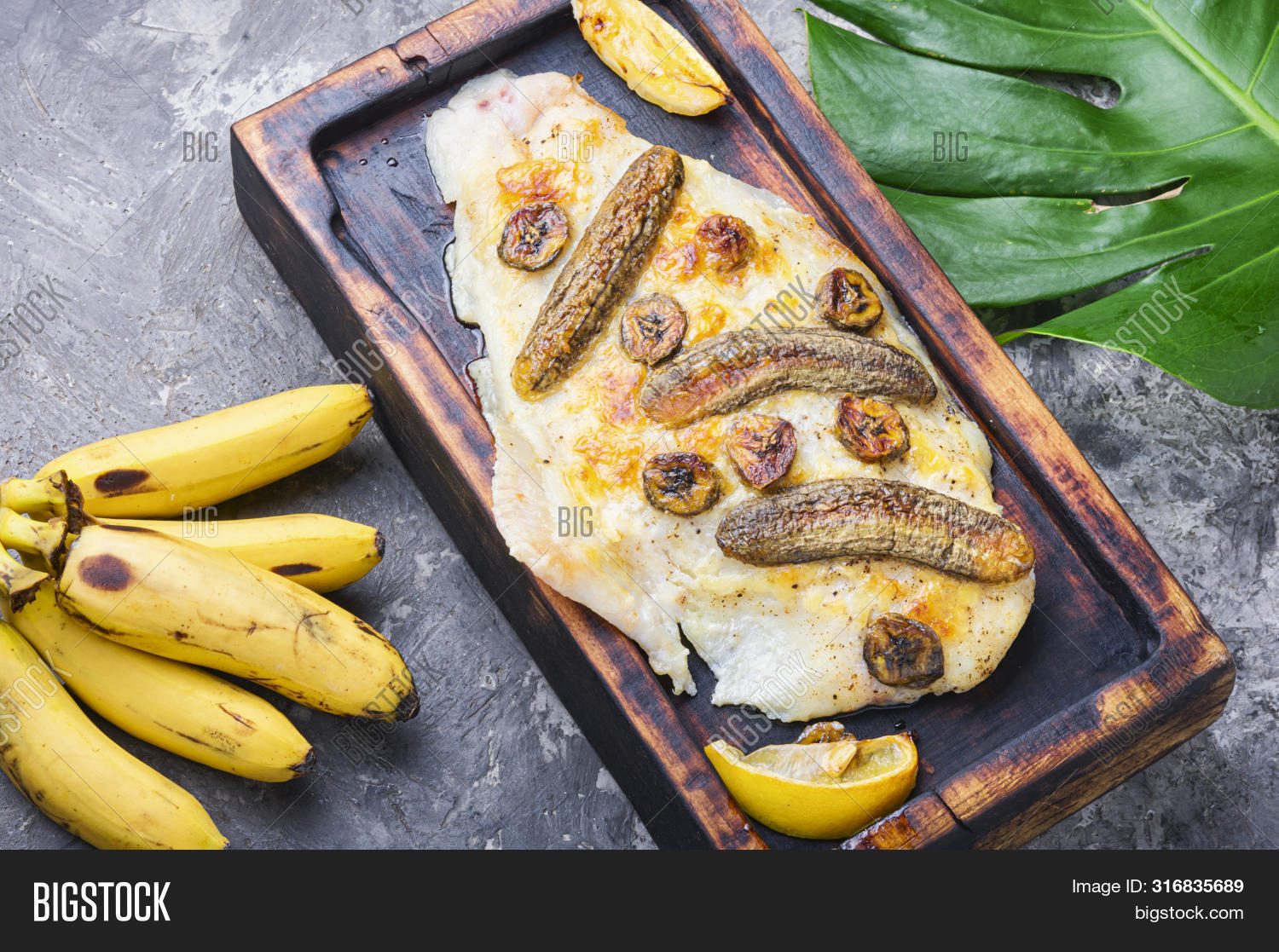 Baked Fish Banana Image & Photo (Free Trial) Bigstock