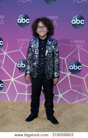 LOS ANGELES - AUG 15:  Ethan William Childress at the ABC Summer TCA All-Star Party at the SOHO House on August 15, 2019 in West Hollywood, CA
