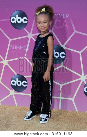 LOS ANGELES - AUG 15:  Mykal-Michelle Harris at the ABC Summer TCA All-Star Party at the SOHO House on August 15, 2019 in West Hollywood, CA