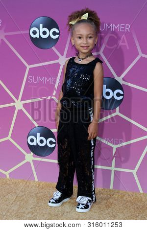 LOS ANGELES - AUG 15:  Mykal-Michelle Harris at the ABC Summer TCA All-Star Party at the SOHO House on August 15, 2019 in West Hollywood, CA