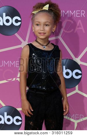 LOS ANGELES - AUG 15:  Mykal-Michelle Harris at the ABC Summer TCA All-Star Party at the SOHO House on August 15, 2019 in West Hollywood, CA