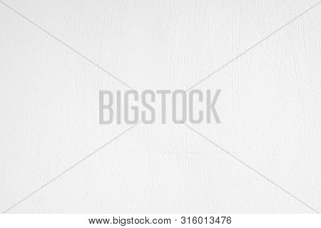 White Colored Low Contrast Concrete Textured Background With Roughness And Irregularities