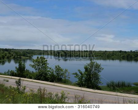 Scenic View Of Veteran Lake, Sulphur, Oklahoma