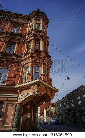 Old Buildings In Vyborg, Russia