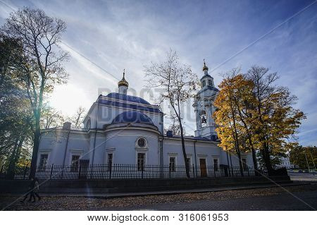 Old Church In Vyborg, Russia