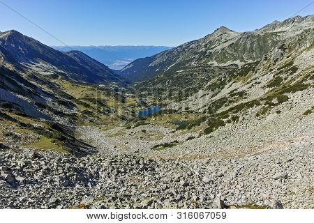 Amazing Panorama From Mozgovitsa Pass, Pirin Mountain, Bulgaria