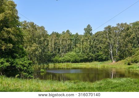 Lake At Kullaberg Near Mölle On Sweden