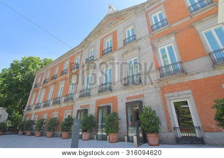 Madrid Spain - May 28, 2019: National Museum Of Thyssen Bornemisza