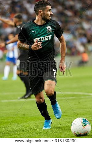 Krasnodar, Russia - August 7, 2019: Remy Cabella Of Fc Krasnodar In Action During The Uefa Champions