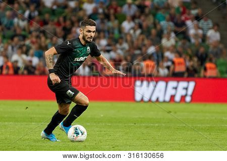 Krasnodar, Russia - August 7, 2019: Remy Cabella Of Fc Krasnodar In Action During The Uefa Champions