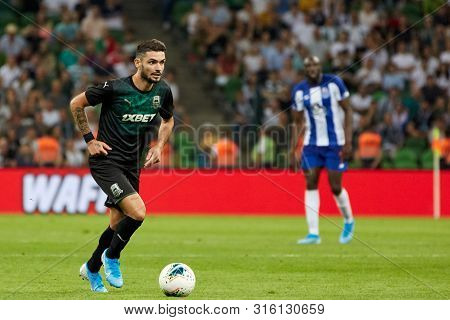 Krasnodar, Russia - August 7, 2019: Remy Cabella Of Fc Krasnodar In Action During The Uefa Champions