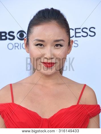 LOS ANGELES - AUG 07:  Li Jun Li arrives for the CBS AllAccess 'Why Women Kill' Premiere Screening on August 07, 2019 in Beverly Hills, CA                