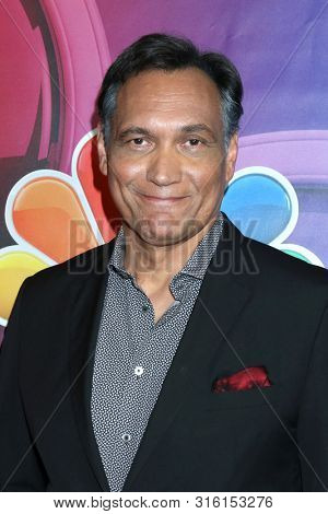 LOS ANGELES - AUG 8:  Jimmy Smits at the NBC TCA Summer 2019 Press Tour at the Beverly Hilton Hotel on August 8, 2019 in Beverly Hills, CA