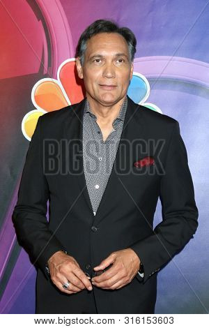 LOS ANGELES - AUG 8:  Jimmy Smits at the NBC TCA Summer 2019 Press Tour at the Beverly Hilton Hotel on August 8, 2019 in Beverly Hills, CA