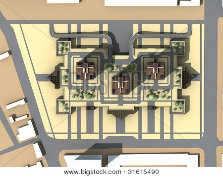 Den overordnede Plan for boligblokke