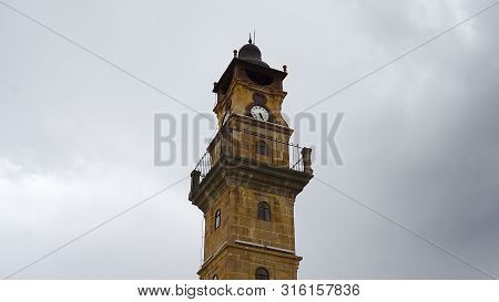 Yozgat Turkey 09 June 2019, And Yozgat City Center Clock Tower,