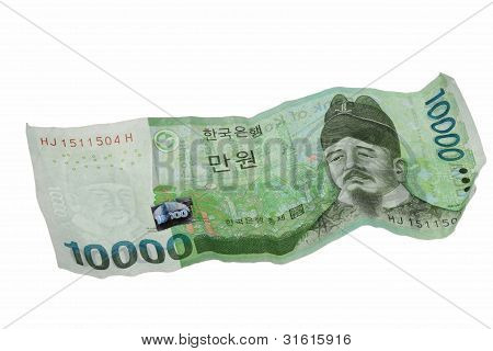 Corean banknot