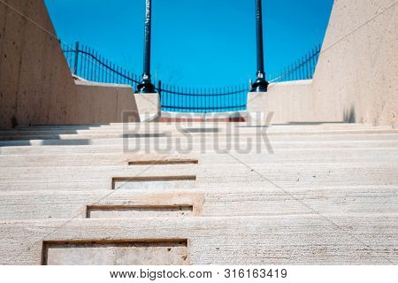 Steps Leading Up To The Top Of Vinegar Hill