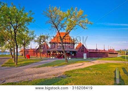 Palic Lake Wooden Lady Beach Near Serbian Town Of Subotica View, Vojvodina Region Of Serbia