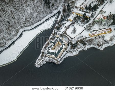 Orlik Castle Was Established As A Royal Castle Beside A Ford Across The River Vltava In The Second H