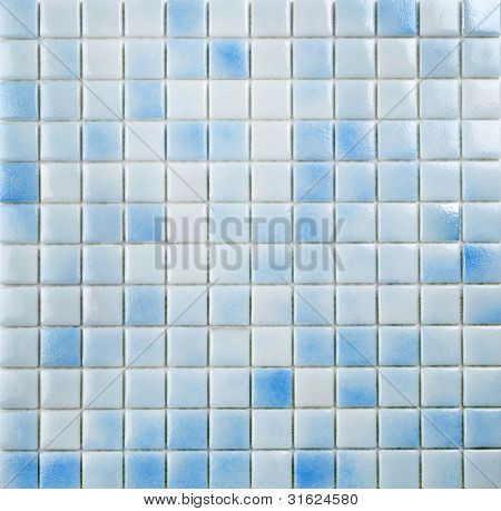 blue mosaic