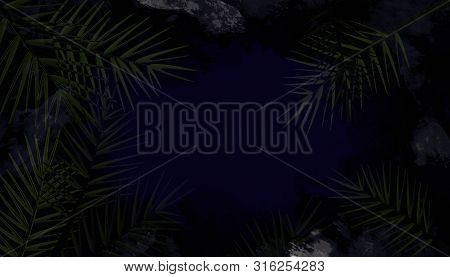 Night Background For A Picture In Dark Blue Tones