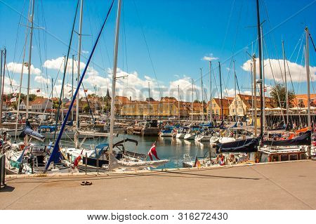 Many Yachts Come Here During The Summer