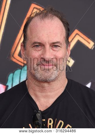 LOS ANGELES - JUL 27:  Scott Patterson arrives for the Kiehl's LifeRide for Amfar 10th Anniversary Party on July 27, 2019 in Century City, CA                
