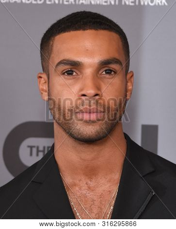 LOS ANGELES - AUG 04:  Lucien Laviscount arrives for the CW's Summer TCA All Star Party on August 04, 2019 in Beverly Hills, CA                