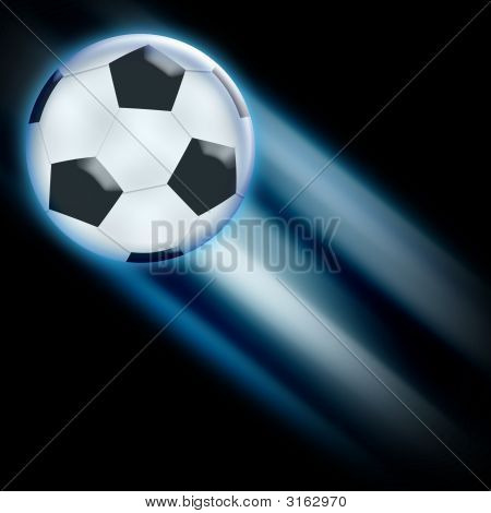 Fotbal diagonální modrá