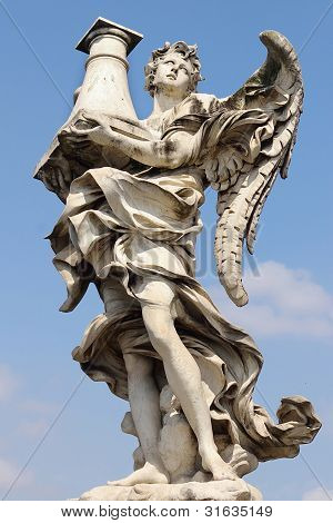 Ponte Sant'Angelo. Roma, İtalya