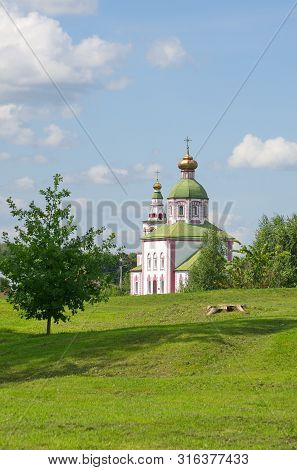 The Church Of Elijah The Prophet On Ivanova Mountain. Suzdal, Vladimir Region, Russia
