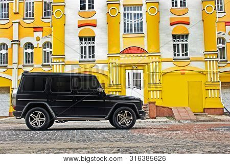 Kiev, Ukraine - April 21, 2015: Mercedes-benz G55 Amg In The City