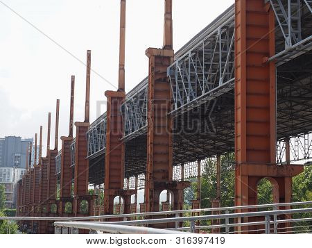 Parco Dora Industrial Ruins In Turin