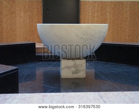 Santo Volto Church Interior In Turin