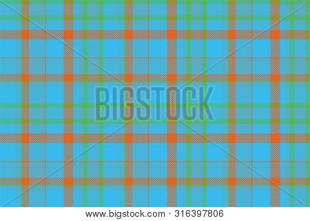 Tartan Scotland Seamless Plaid Pattern Vector. Retro Background Fabric. Vintage Check Color Square G