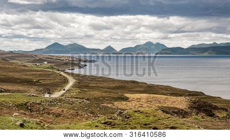 View Across Inner Sound Towards Skye In Scotland