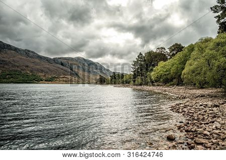 Loch Maree In The Highlands Of Scotland